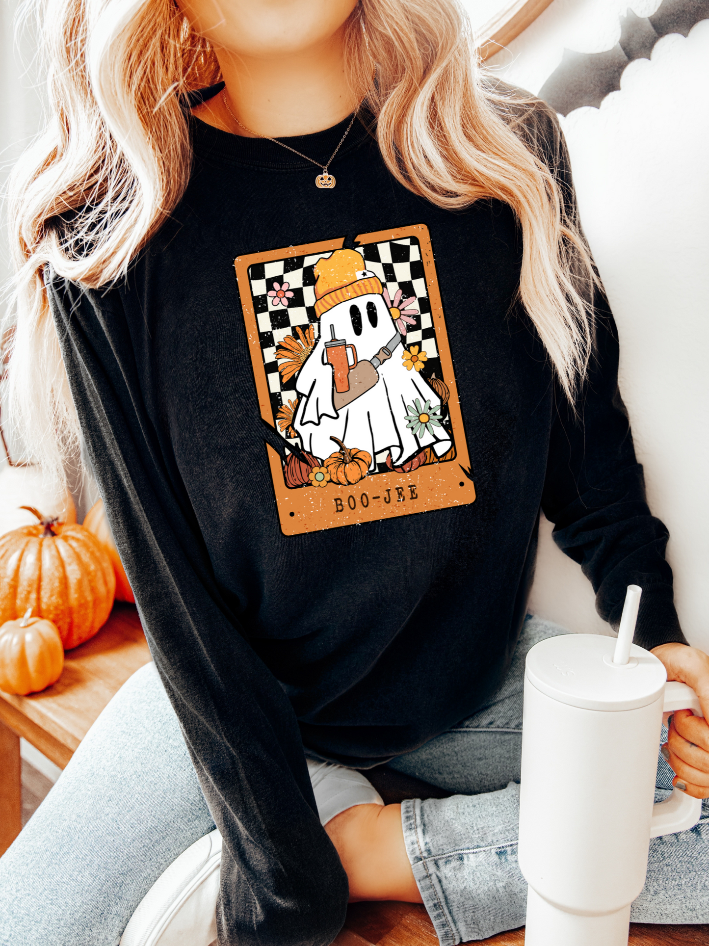 Boo-Jee Ghost Long Sleeve