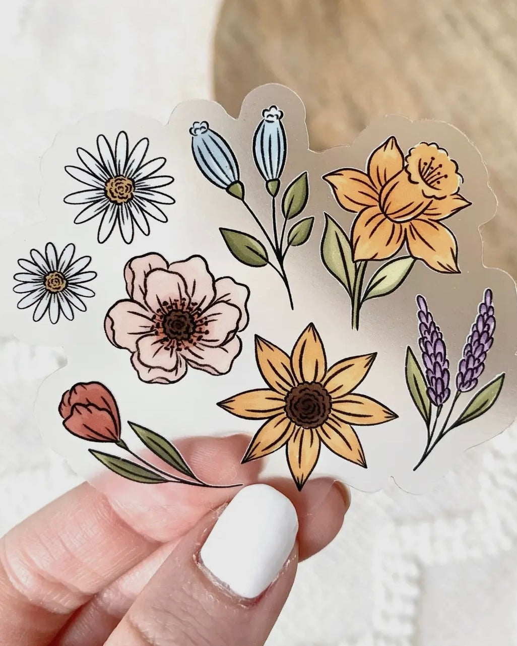 Boho Meadows Sticker