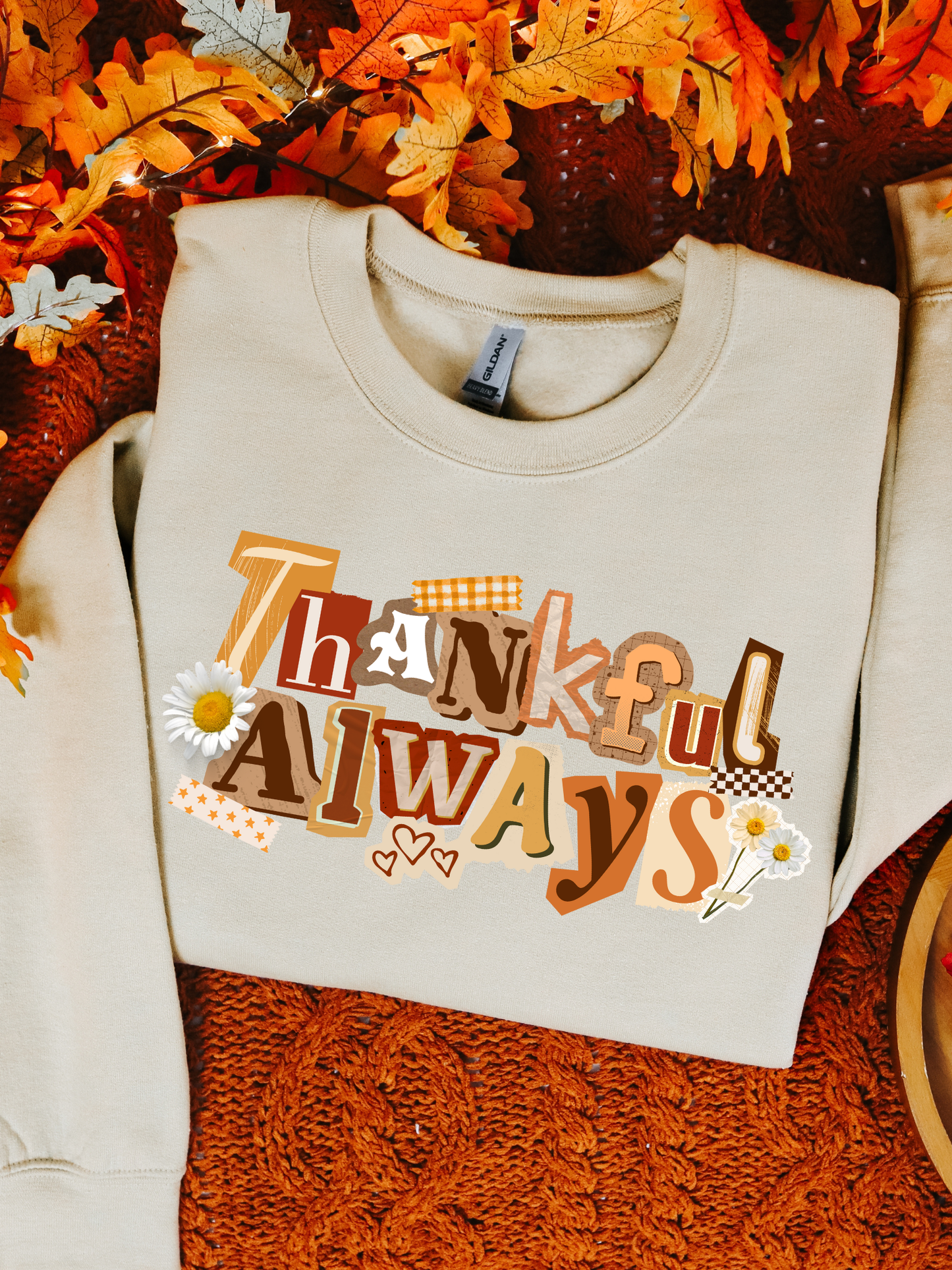 Always Thankful Crewneck