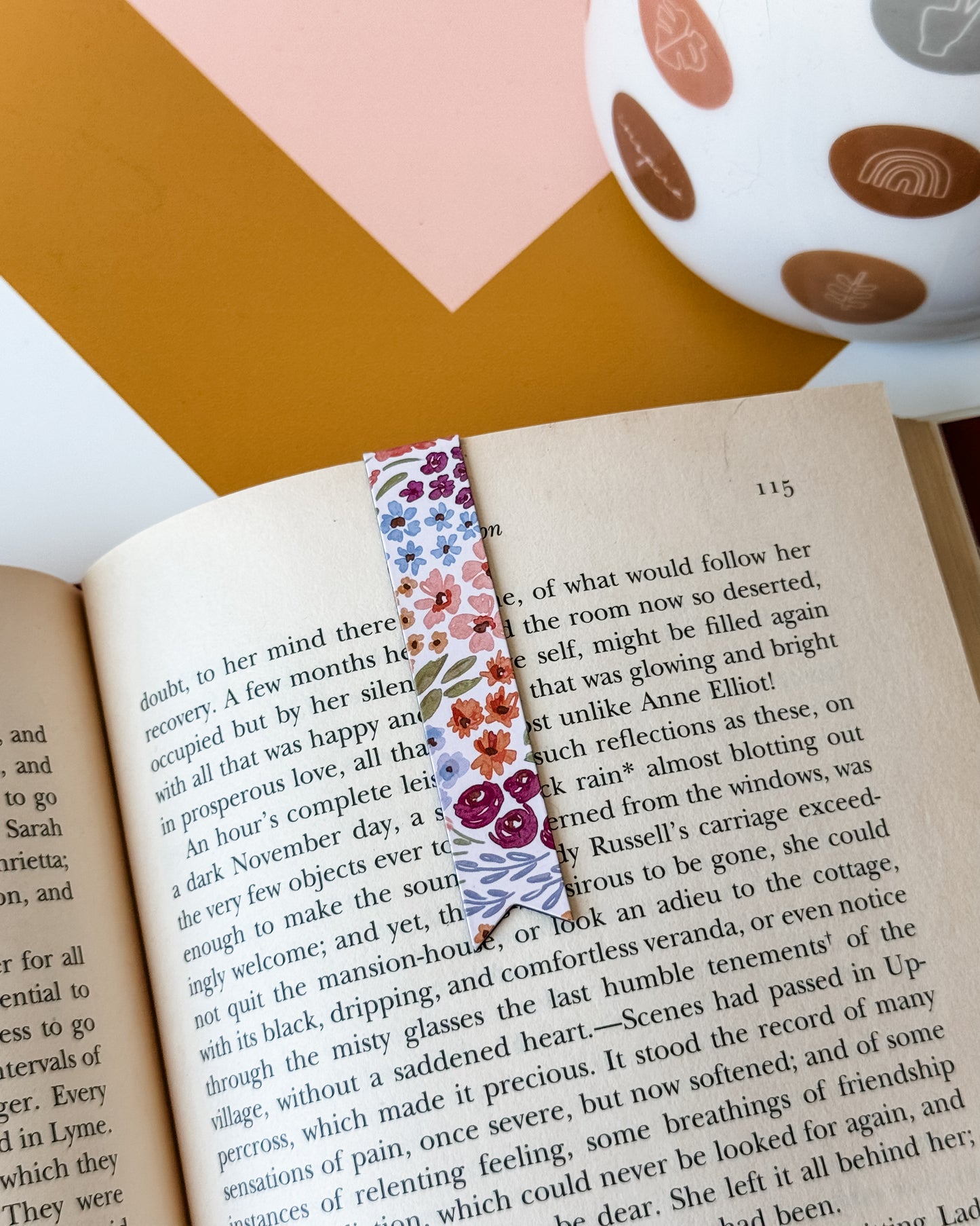 Countryside Blooms Magnetic Bookmark