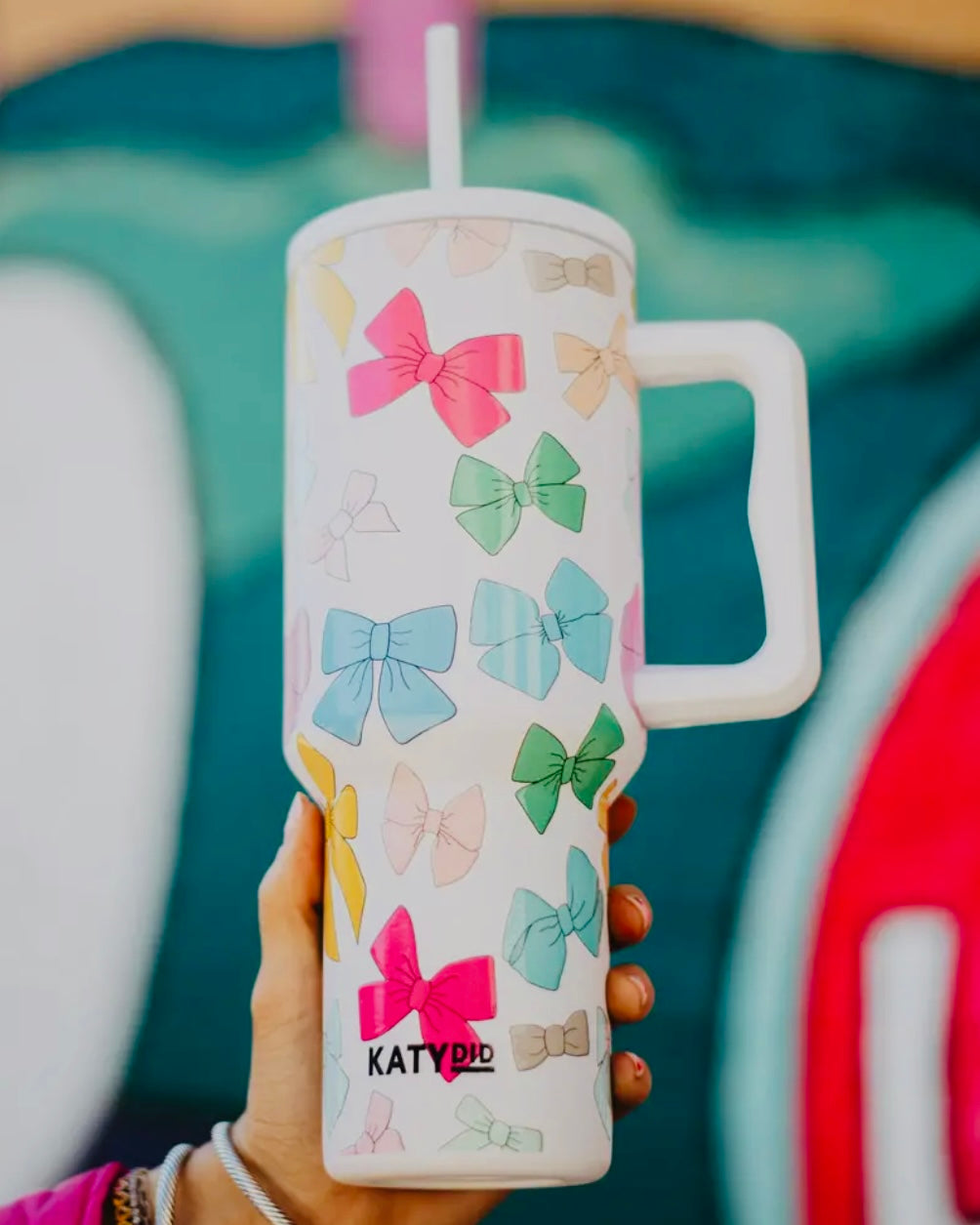 Take Me Everywhere Bow Tumbler