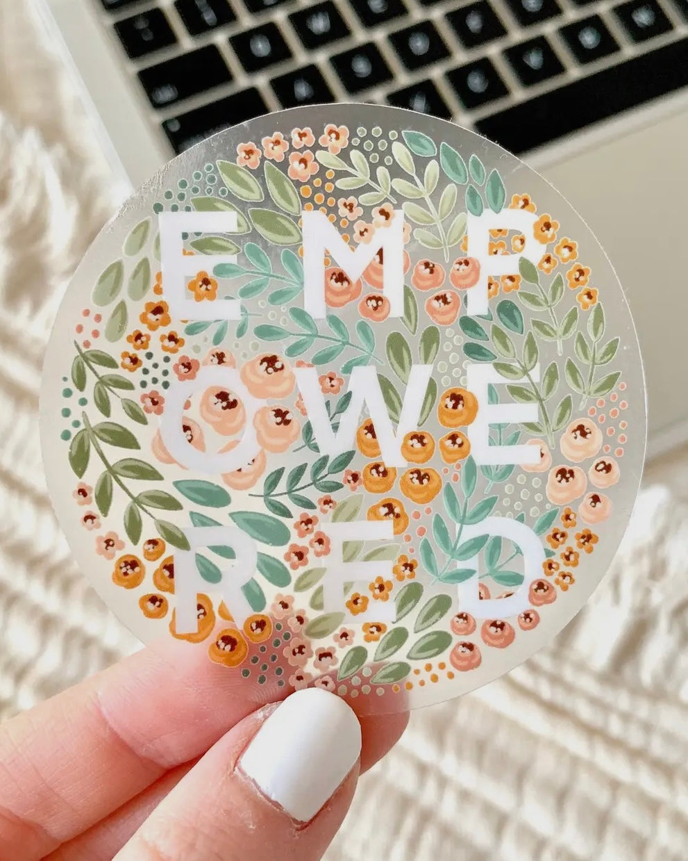 Empowered Sticker