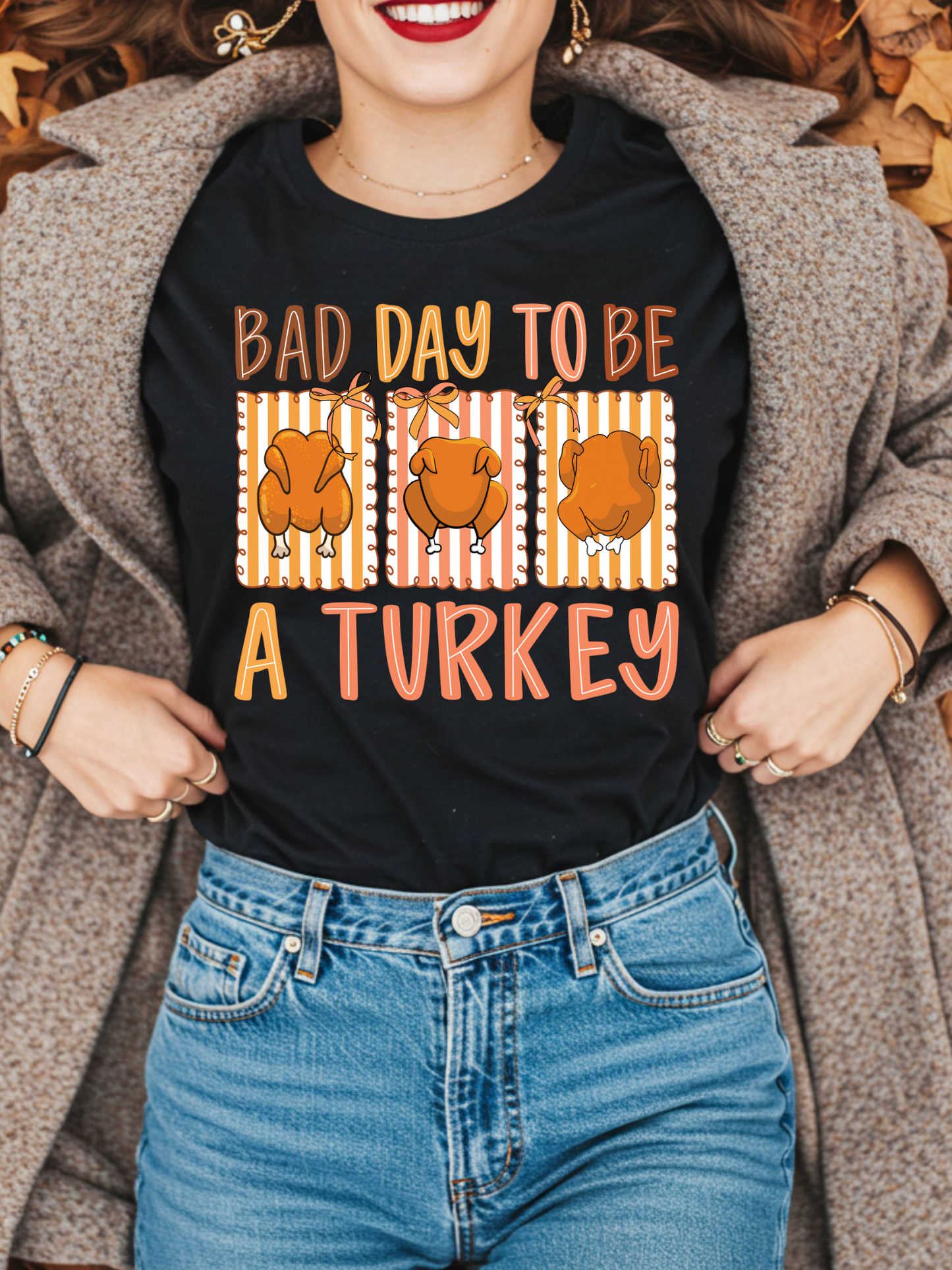 Bad Day To Be A Turkey Graphic Tee