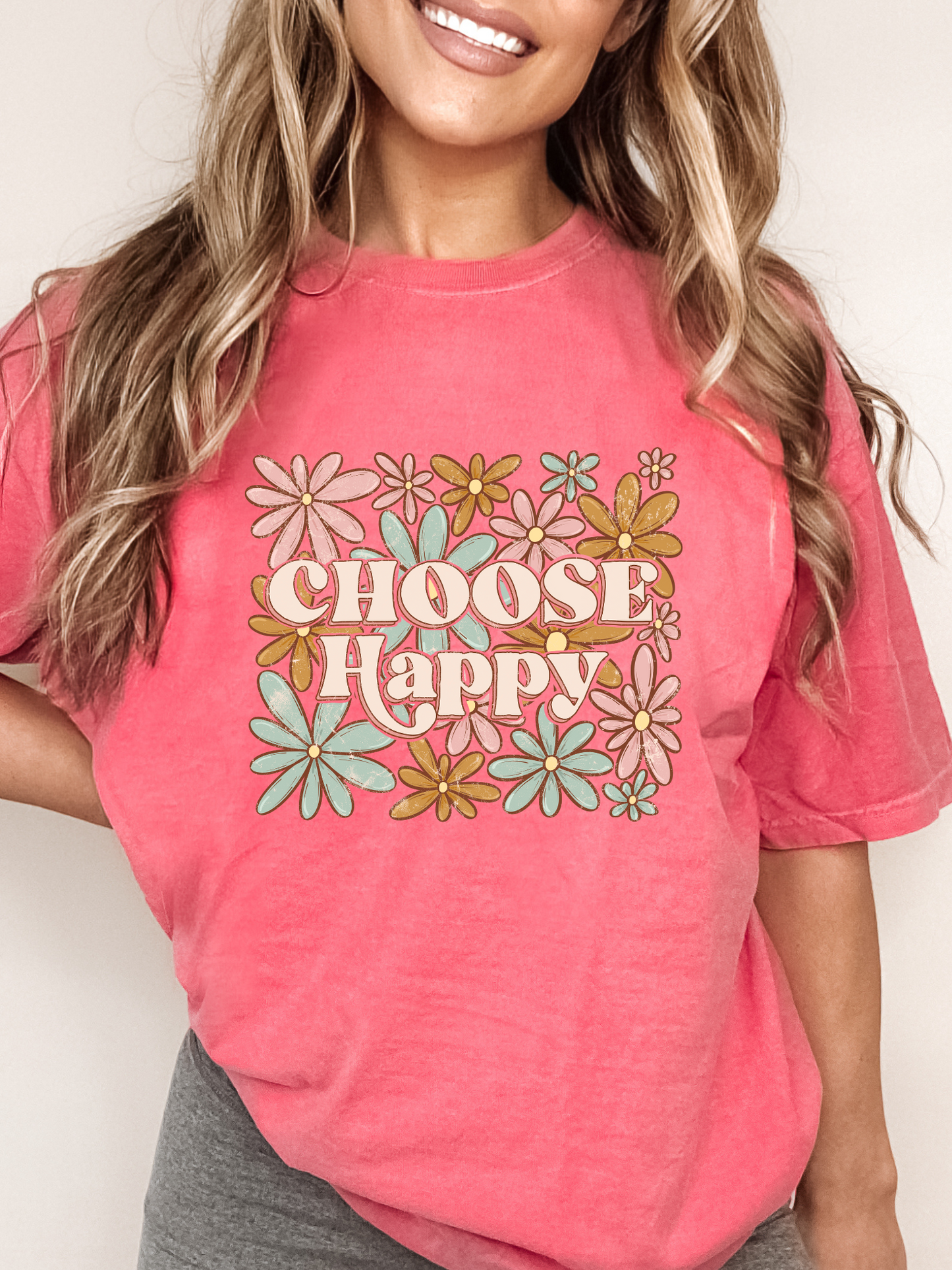Choose Happy Graphic Tee