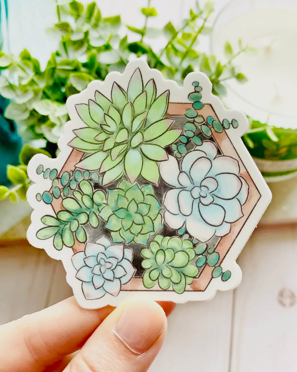 Succulent Squad Sticker