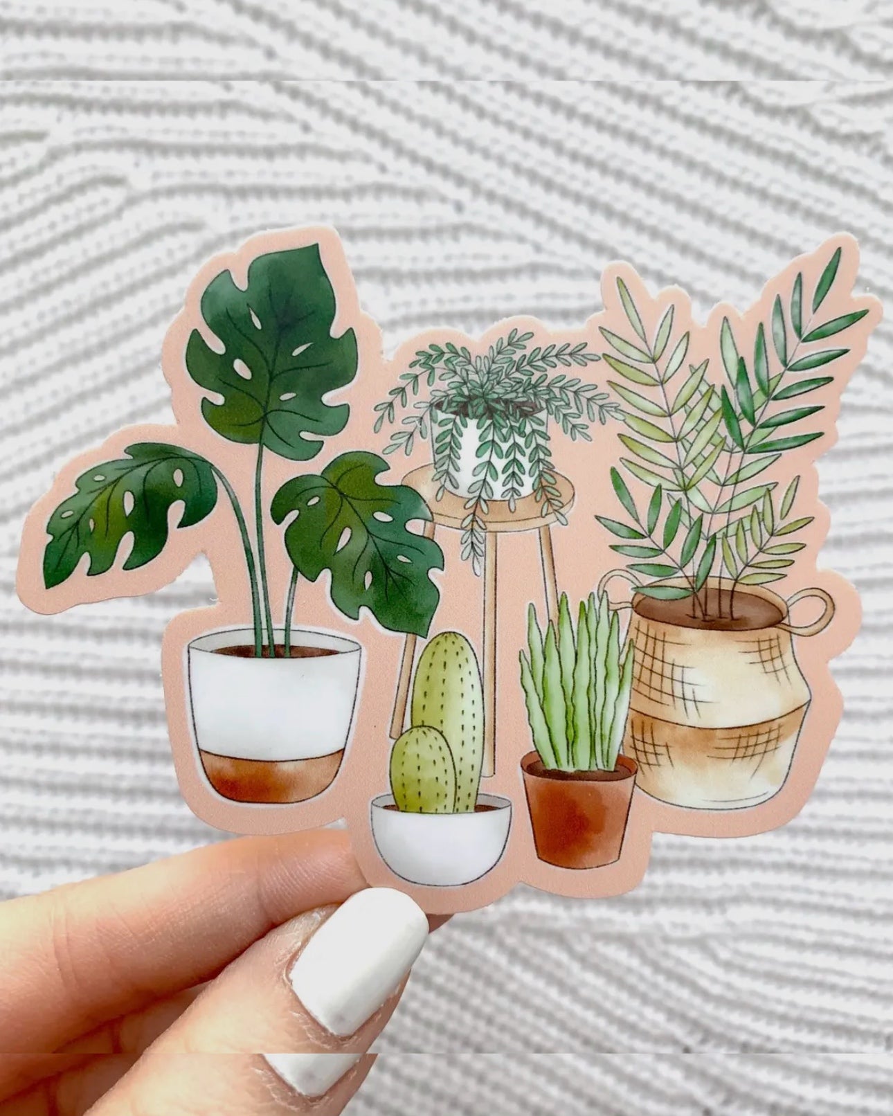 Potted Paradise Sticker