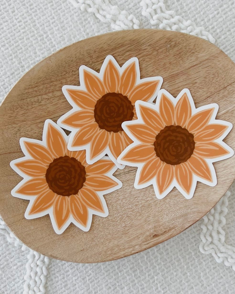 Sunflower Field Sticker