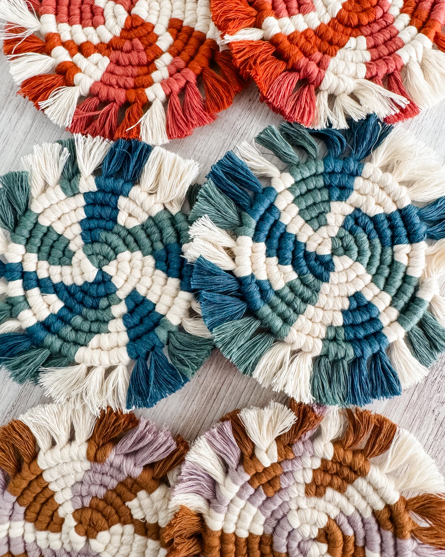 Boho Vibin’ Mug Rugs