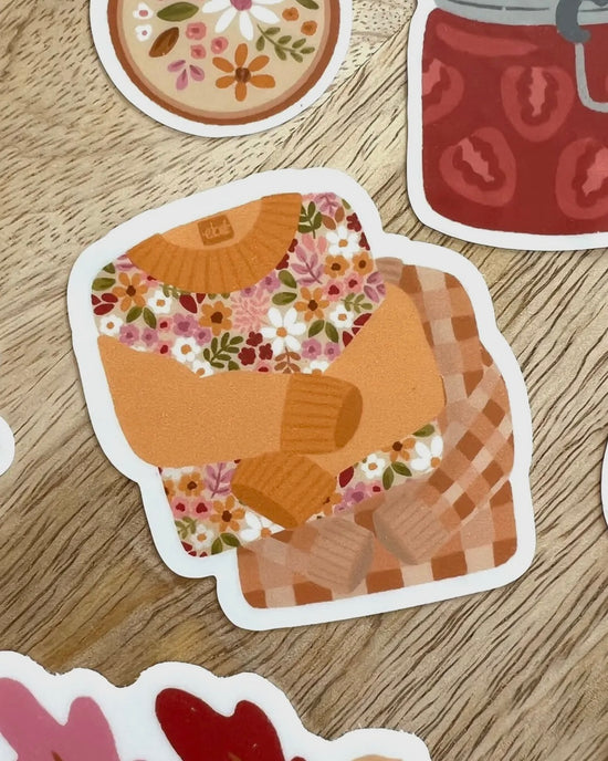 Fall Sweater Stickers