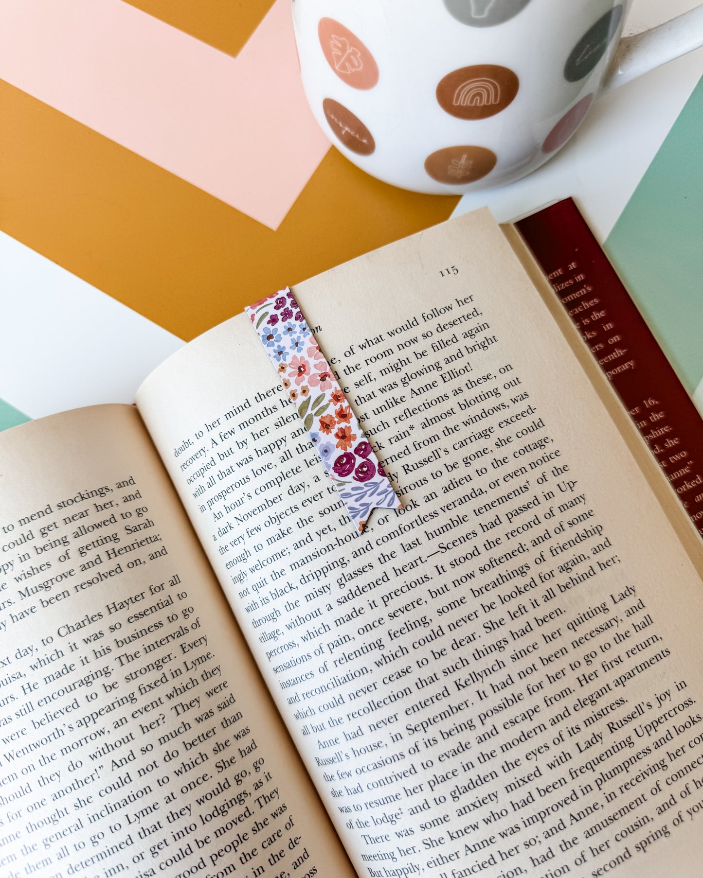 Countryside Blooms Magnetic Bookmark