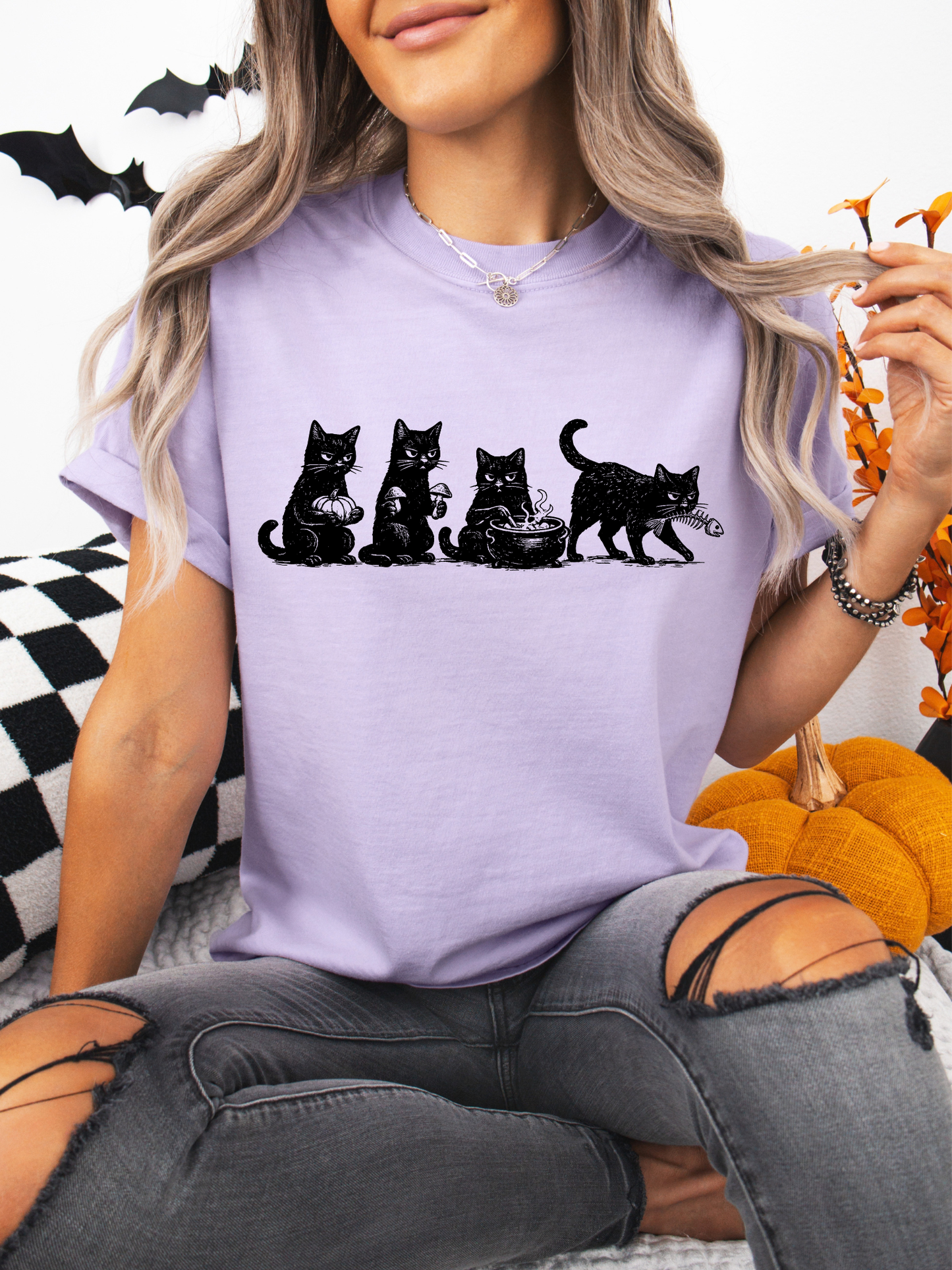 Black Cat Graphic Tee (Early Access)
