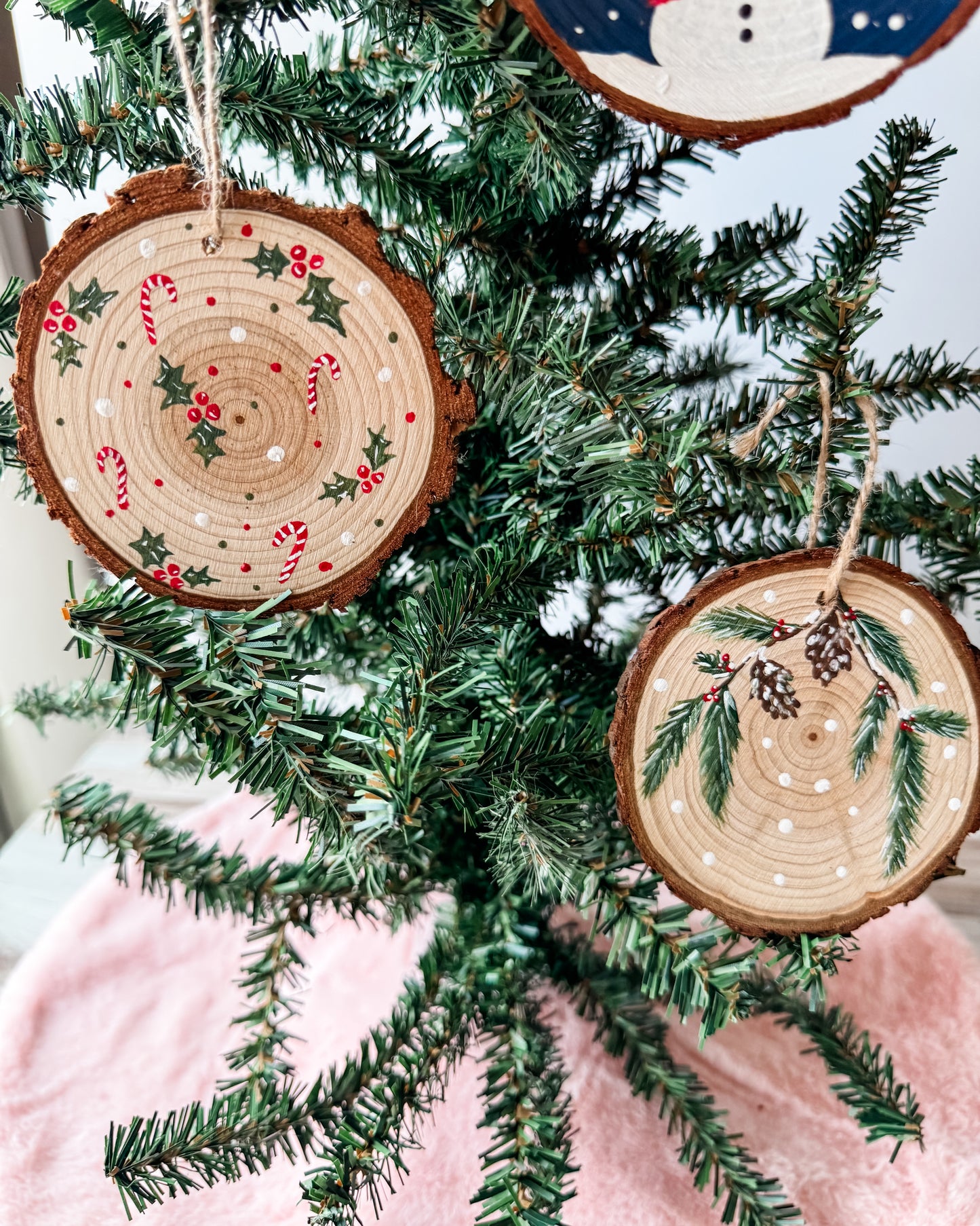 Wooden Slice Ornaments