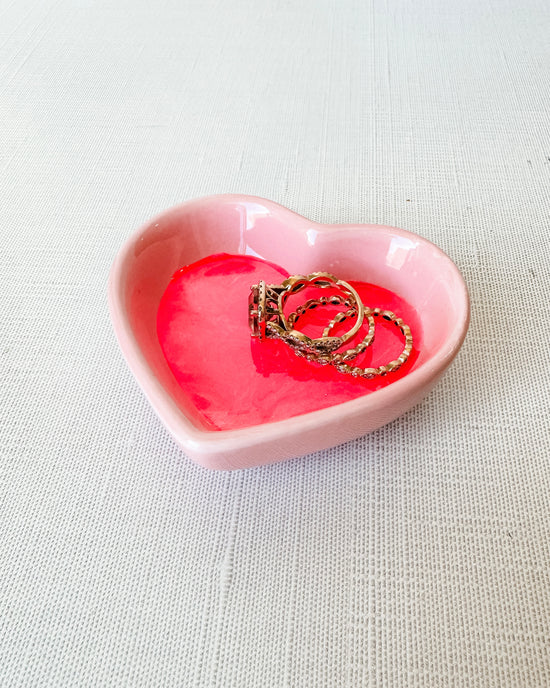 Tickled Pink Trinket Dish