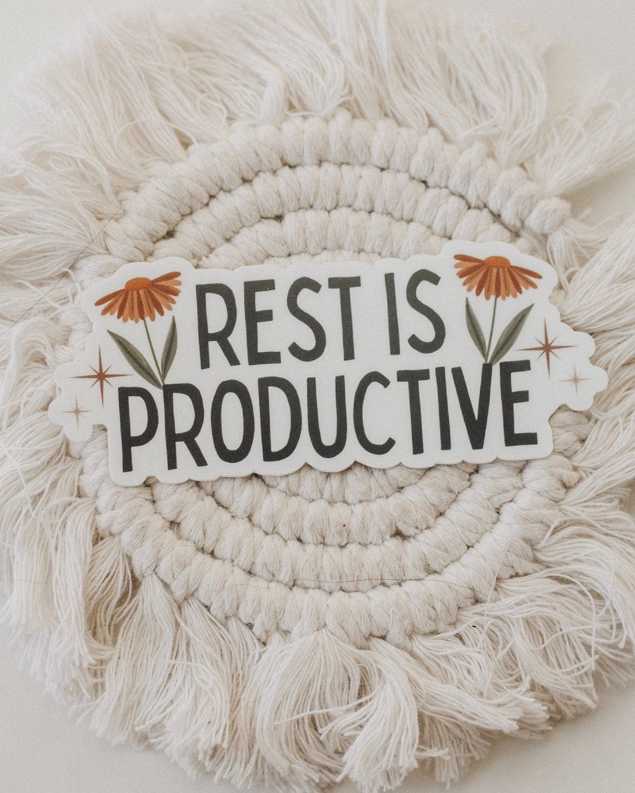 Rest is Productive Sticker