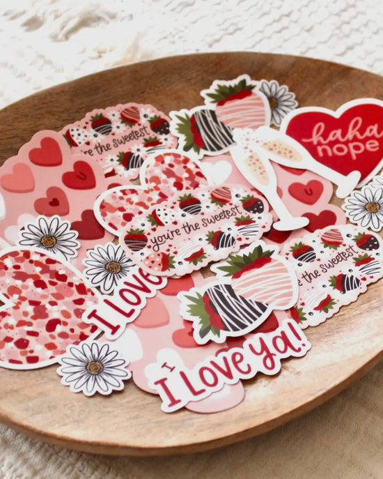 Chocolate Covered Strawberries Sticker