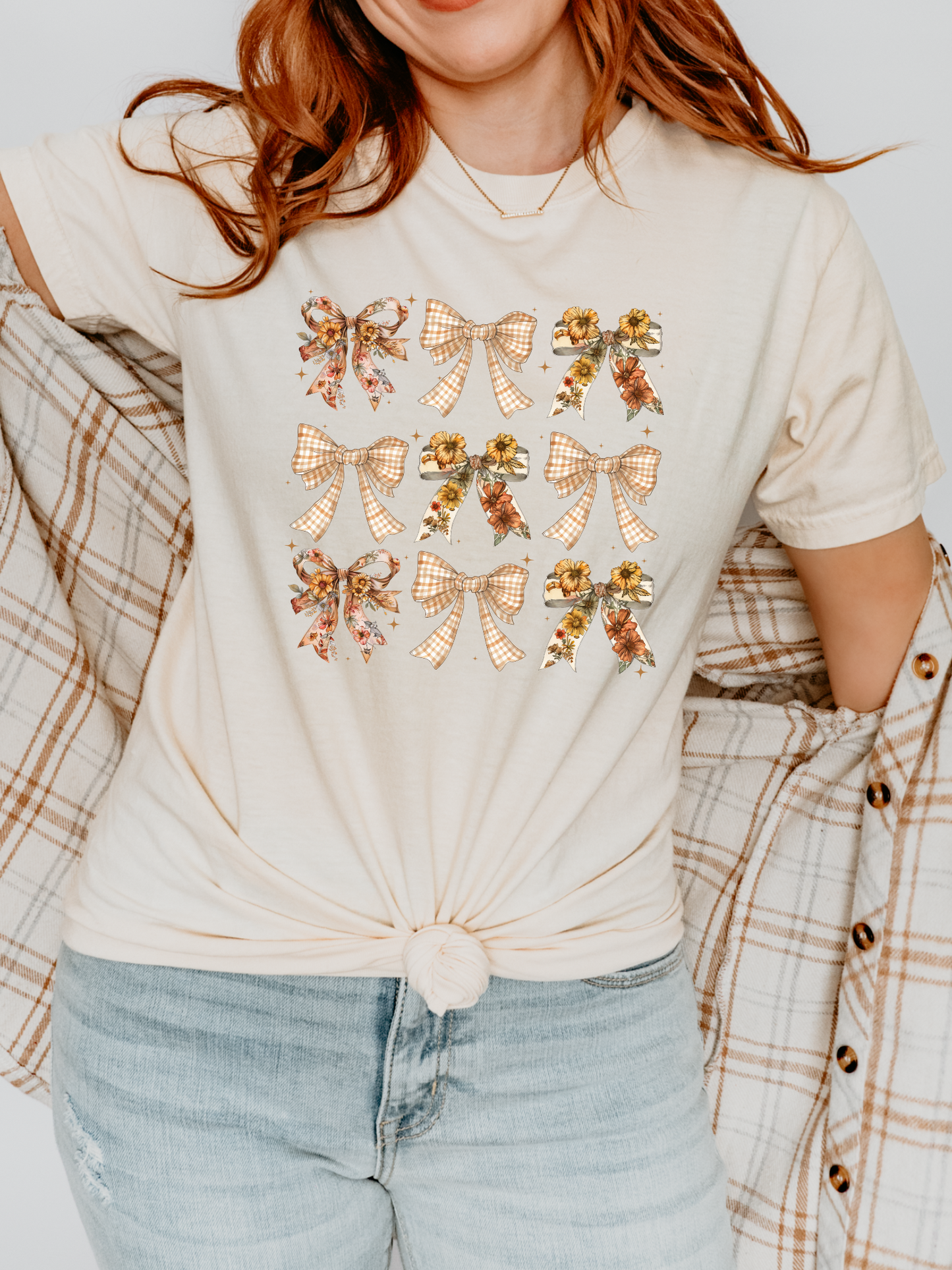 Retro Fall Bows Graphic Tee