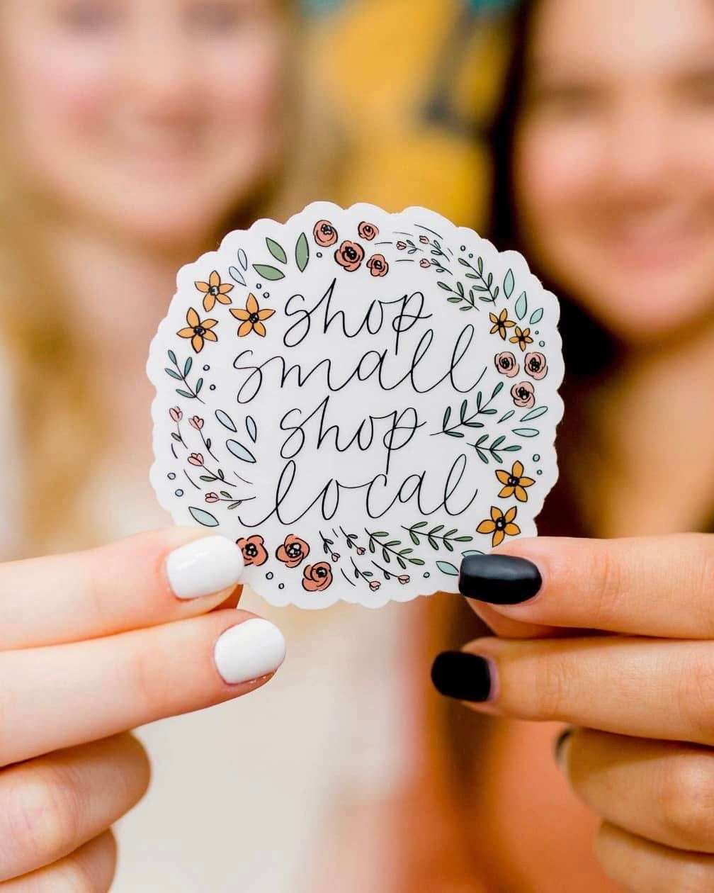 Shop Small Sticker