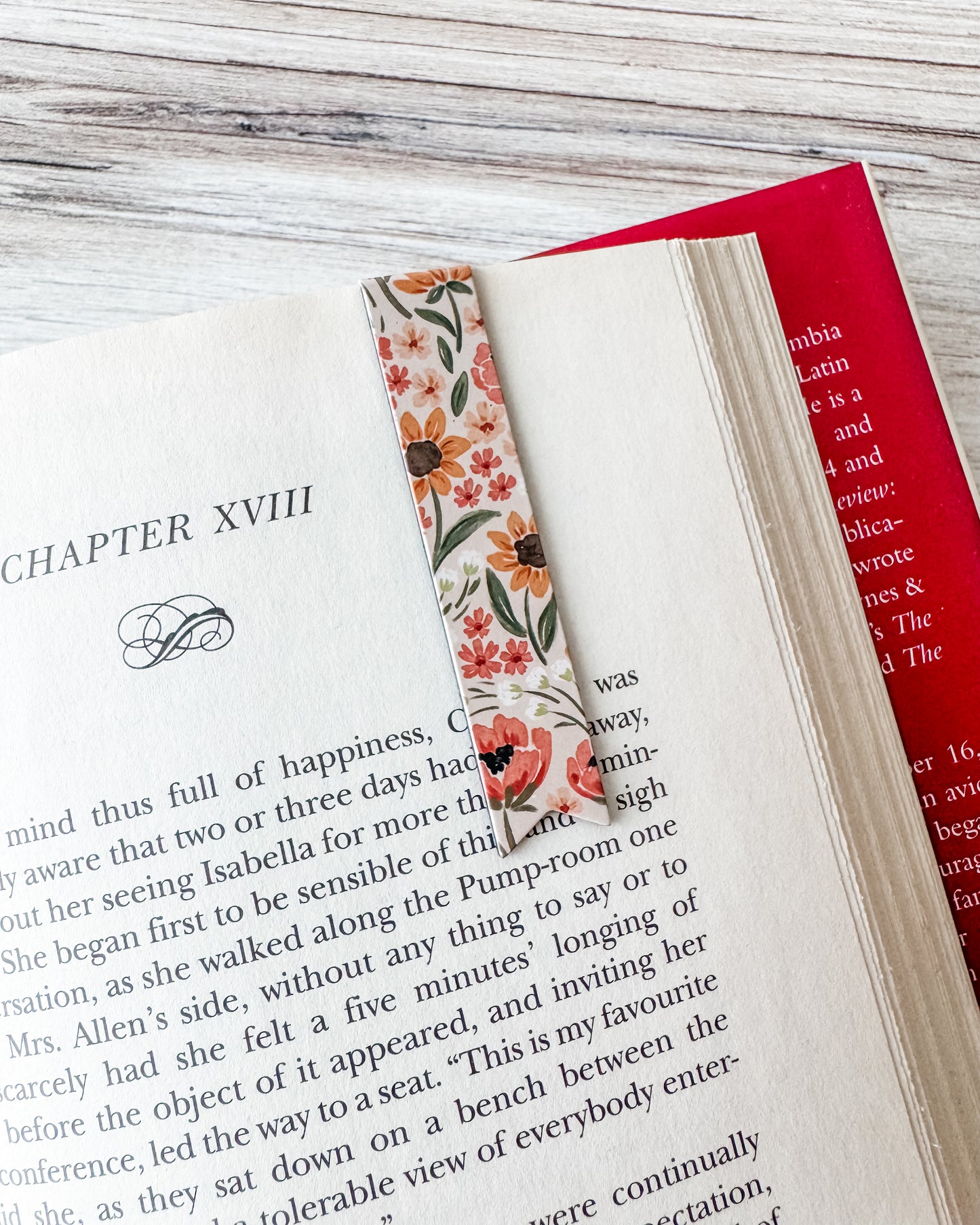 Sunny Poppies Magnetic Bookmark