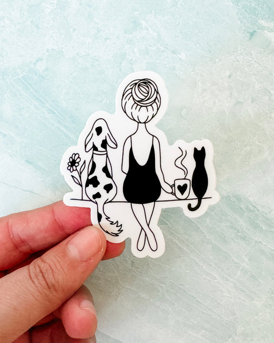 Fur Mama Life Sticker