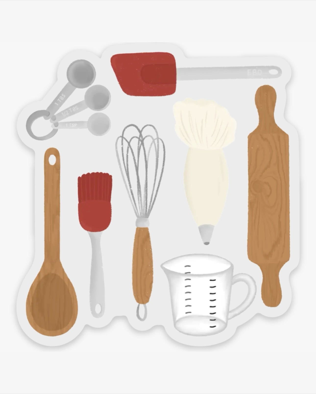 Baking Tools Sticker