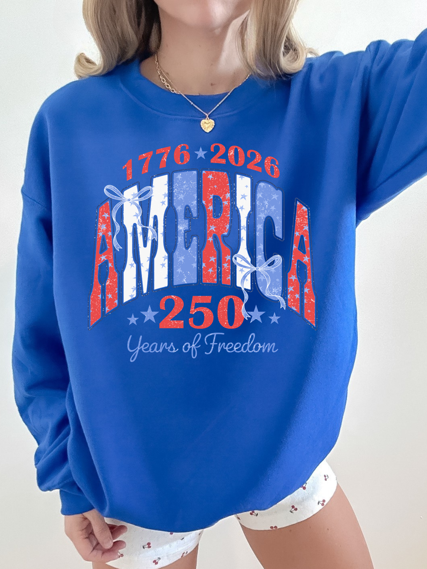 America 250 Crewneck