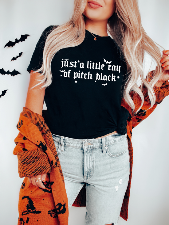 Little Ray of Pitch Black Graphic Tee