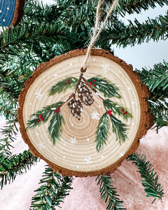 Wooden Slice Ornaments