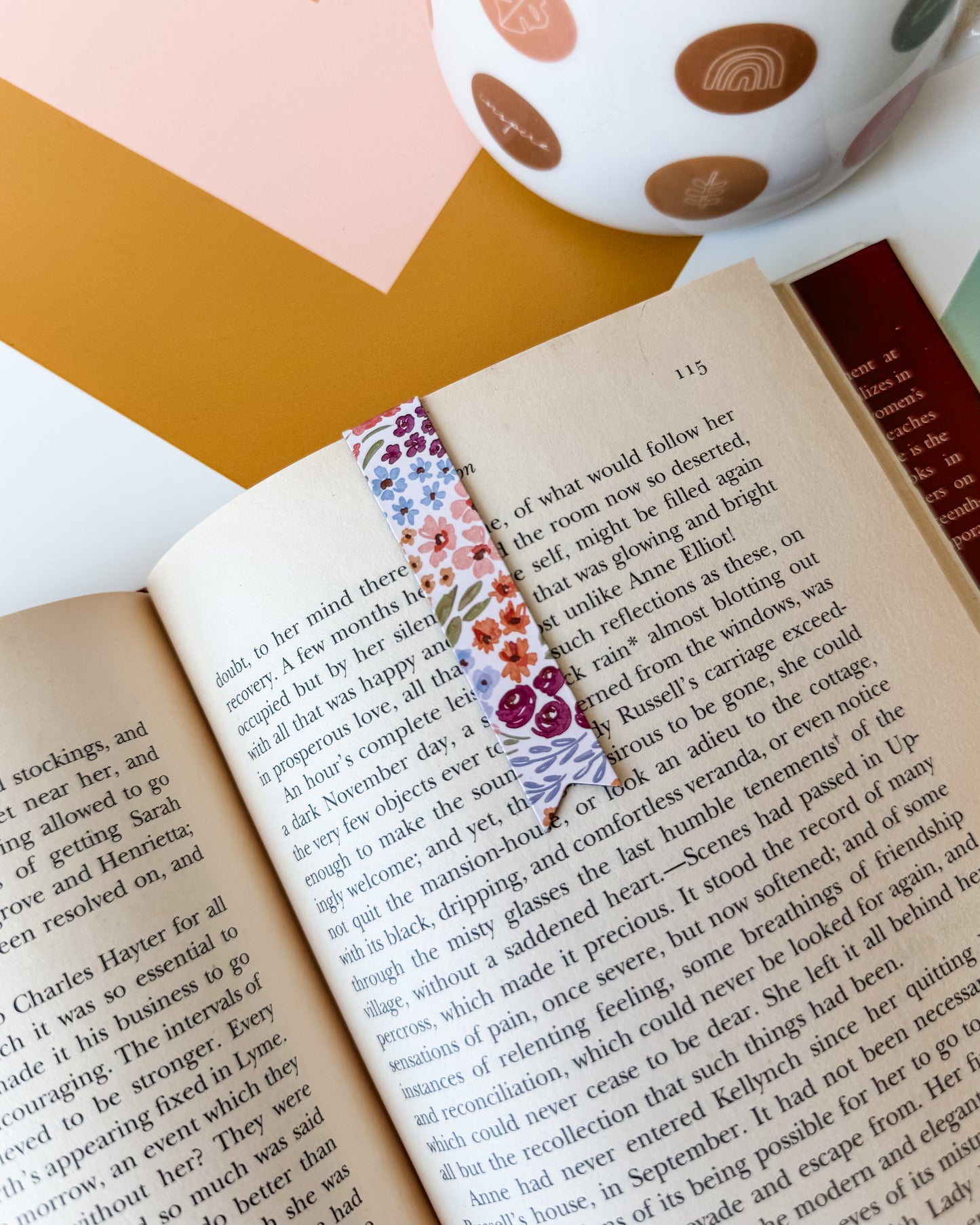 Countryside Blooms Magnetic Bookmark