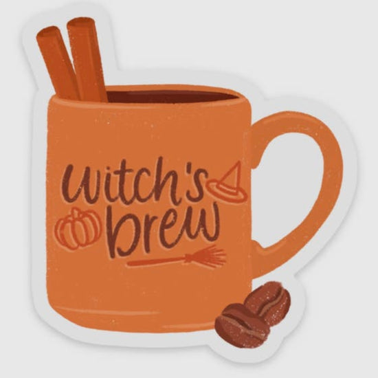 Witch’s Brew Coffee Sticker