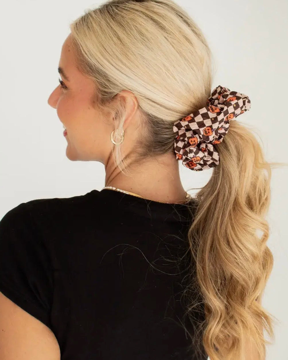 Pumpkin Patch Jumbo Scrunchie (Pre-Order)