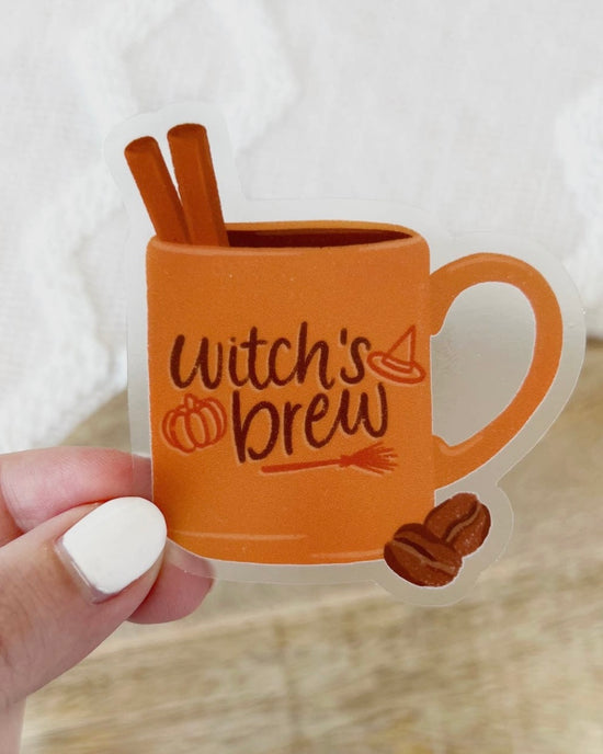 Witch’s Brew Coffee Sticker