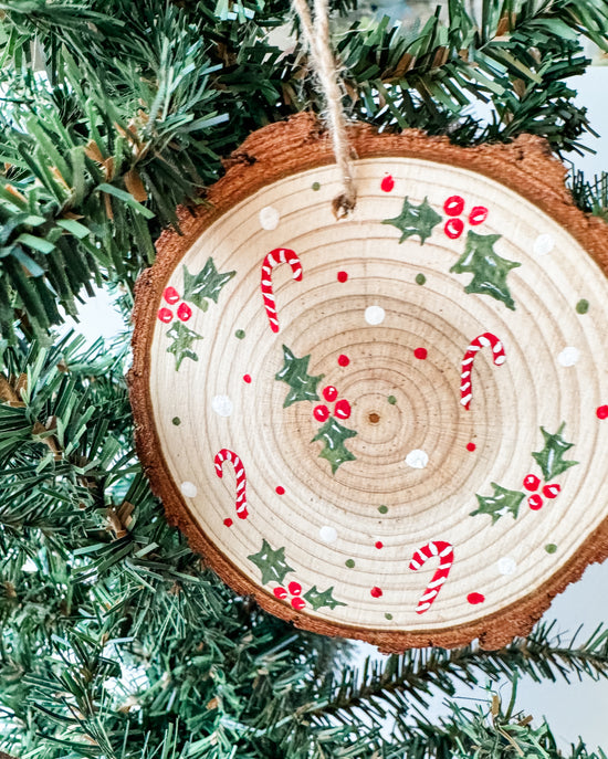 Wooden Slice Ornaments