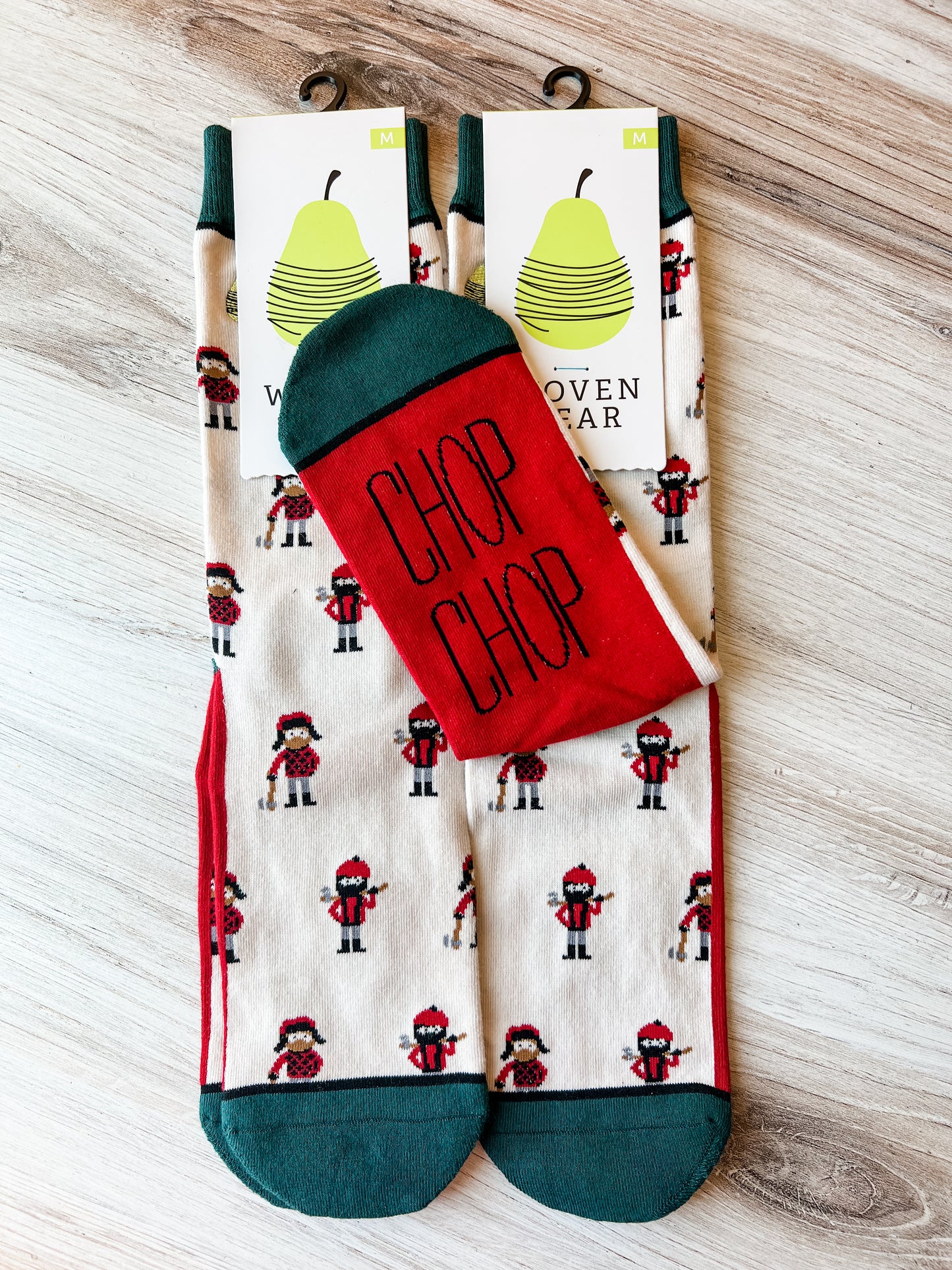 Chop Chop Crew Socks