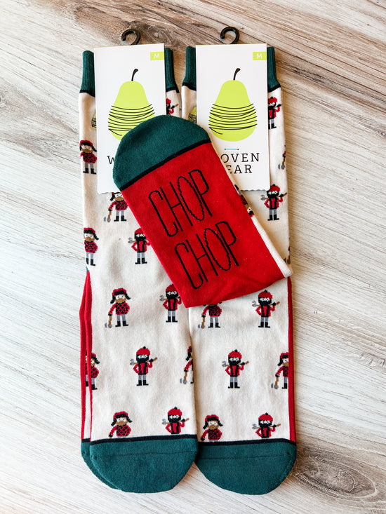 Chop Chop Crew Socks