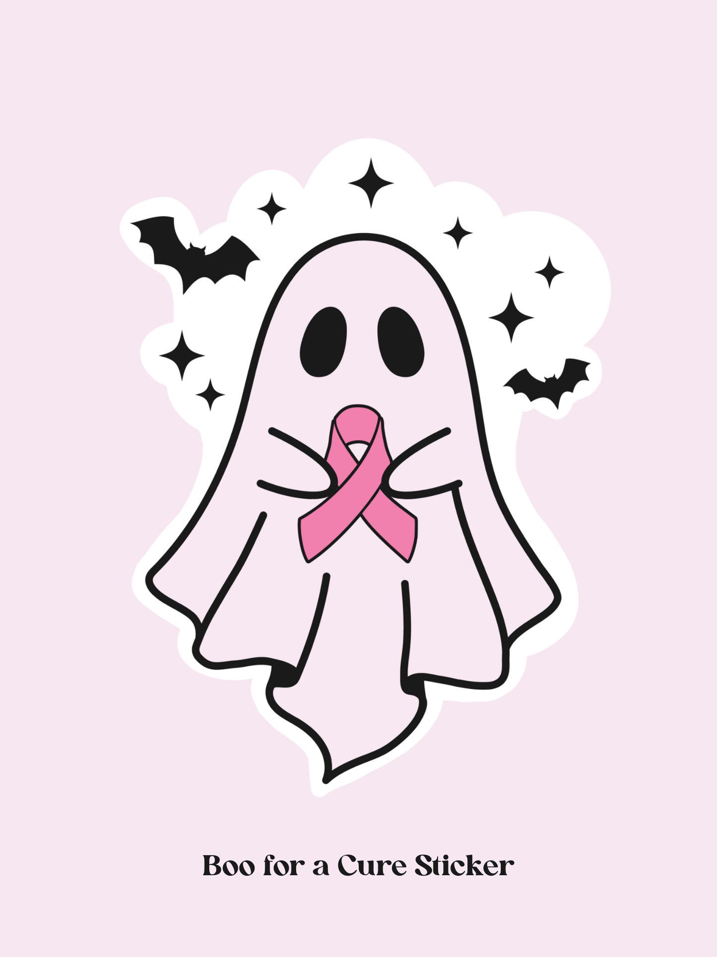Boo for a Cure Sticker