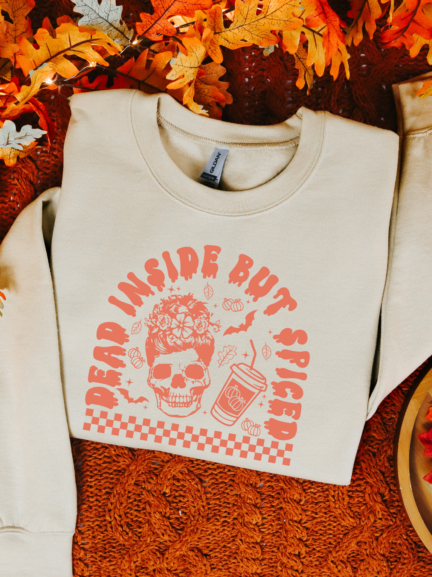 Dead Inside But Spiced Crewneck