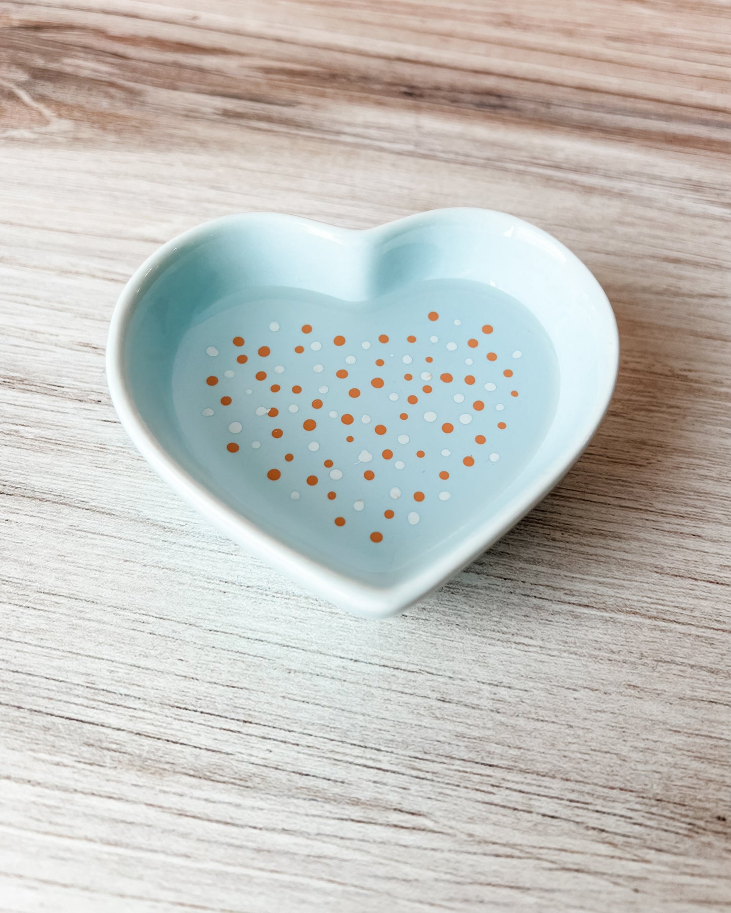 Blue Dot Trinket Dish