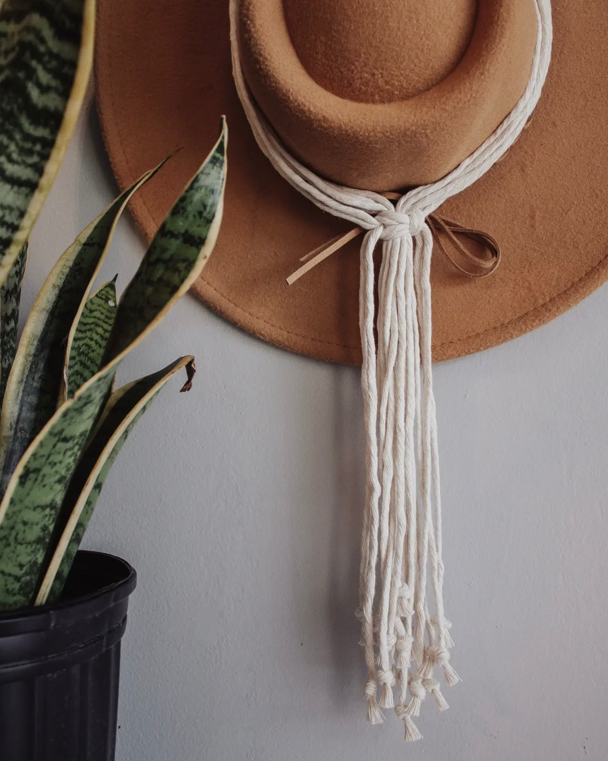 Rori Macrame Hat Hanger