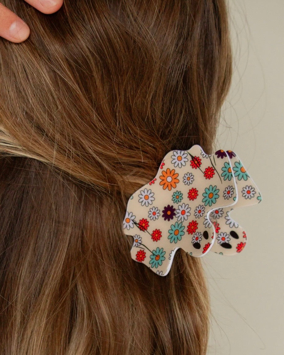 Boho Ghost Claw Clip (Pre-Order)