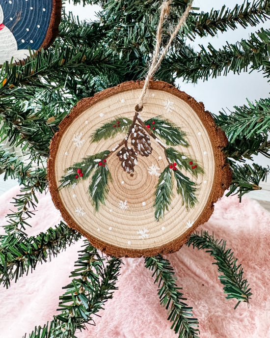 Wooden Slice Ornaments