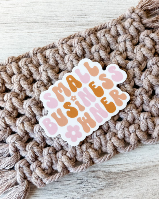 Small Business Owner Sticker