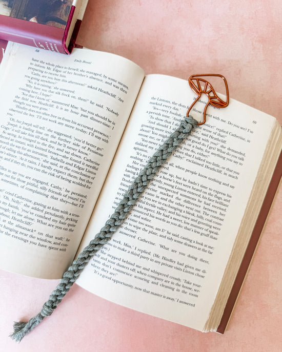 Mini Mushroom Bookmarks