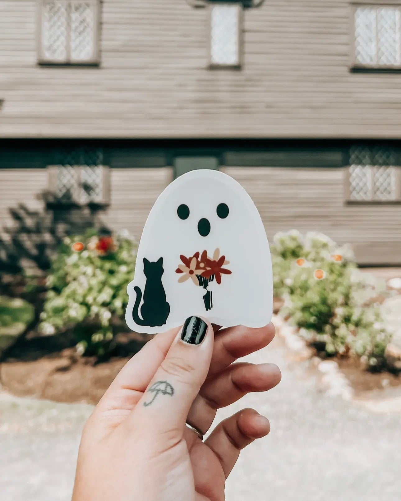 Boo and Kitty Sticker