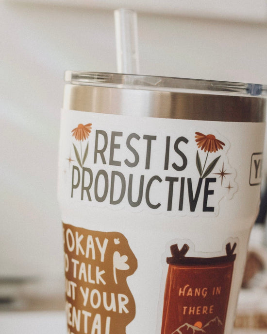 Rest is Productive Sticker