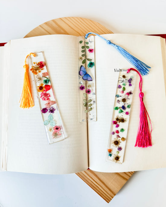 Fallen Floral Bookmarks