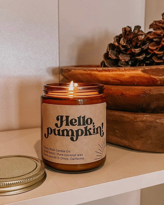 Hello Pumpkin Candle