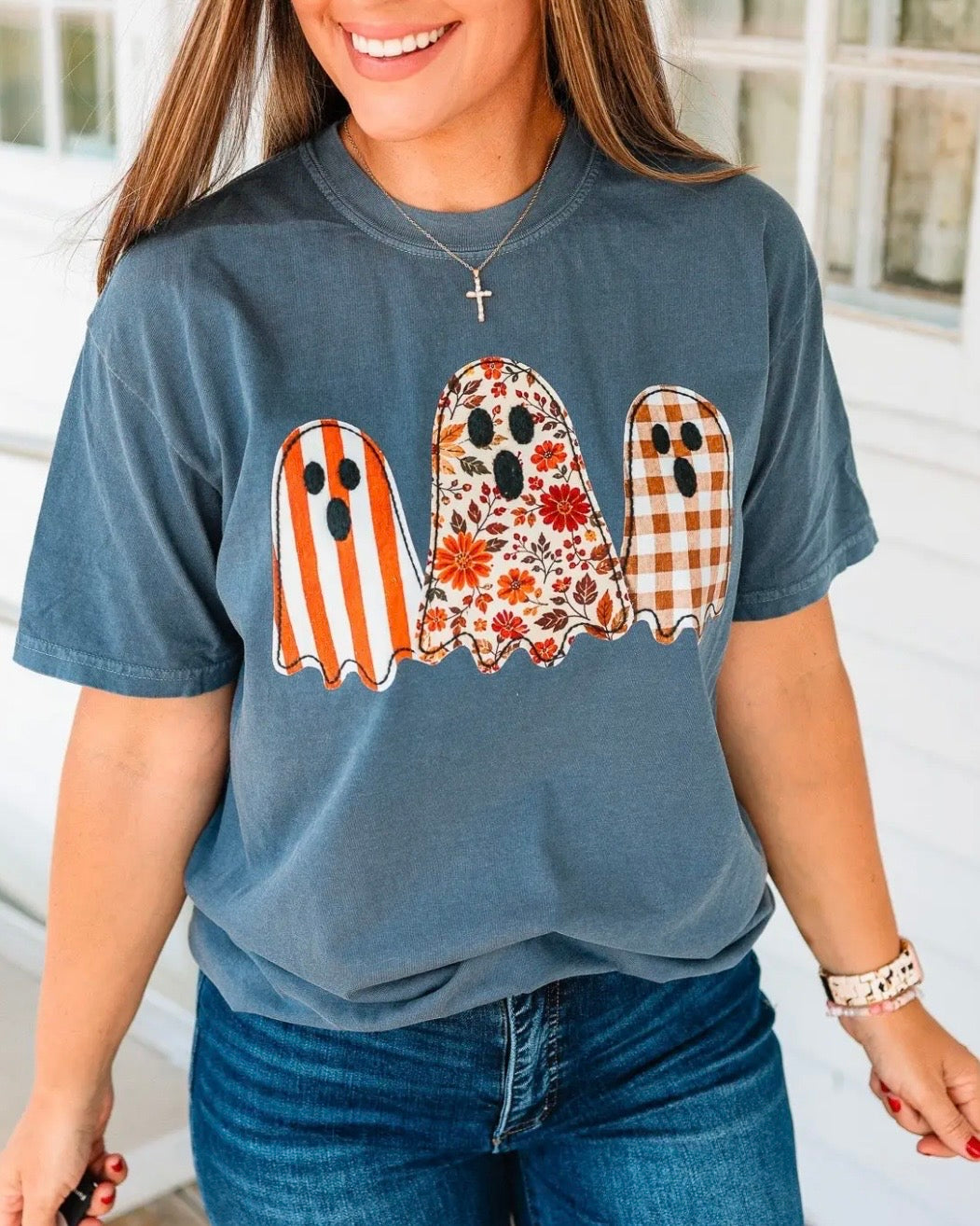 Boho Ghost Graphic Tee (Pre-Order)