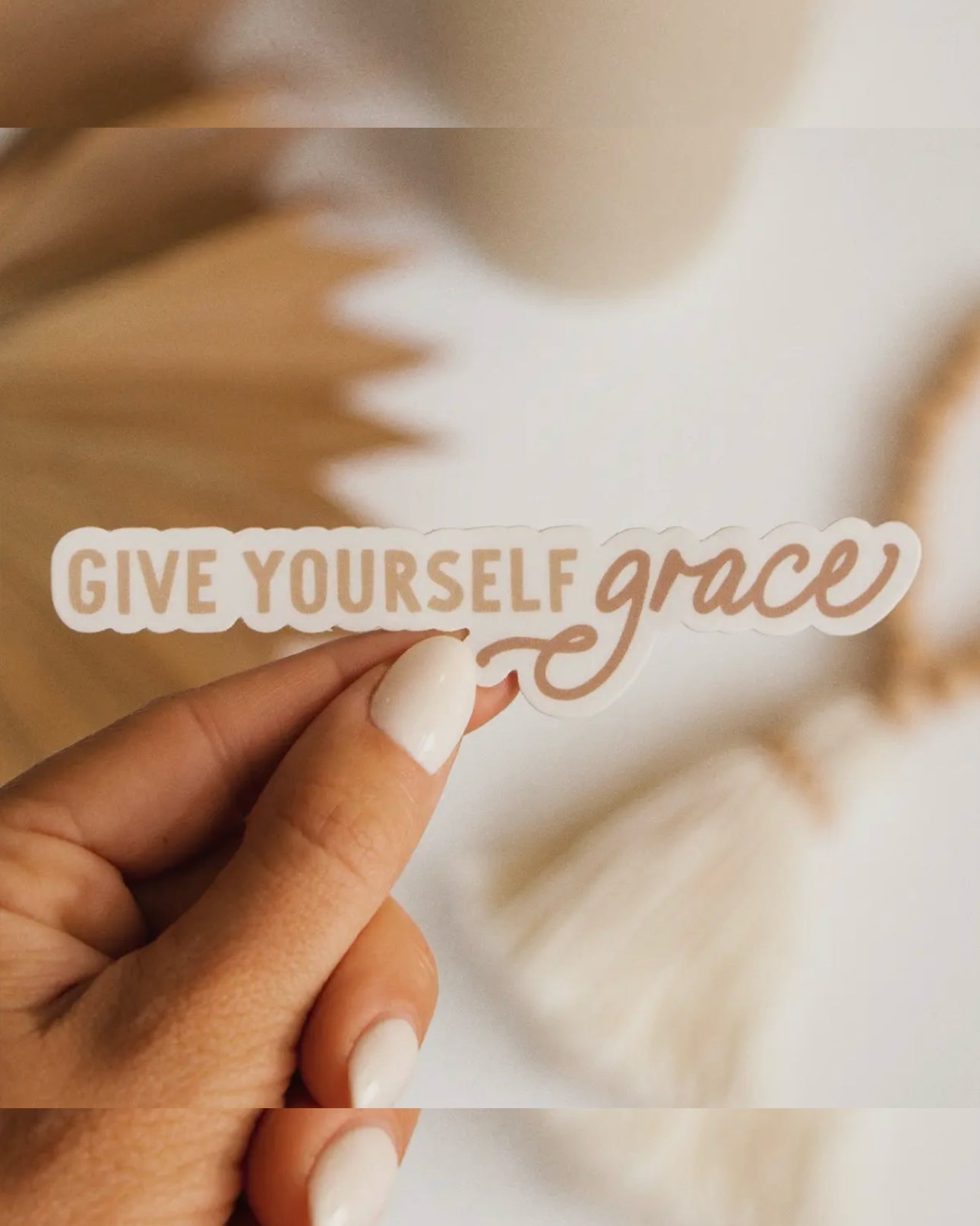 Give Yourself Grace Sticker