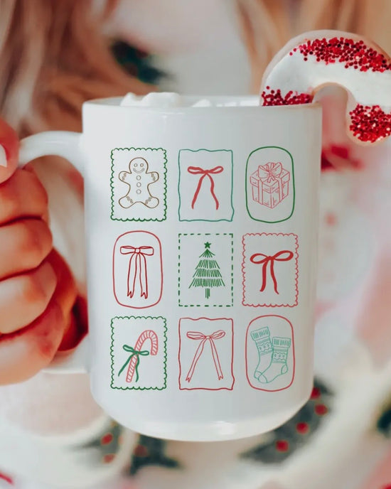Holiday Stamps Mug Pre-Order