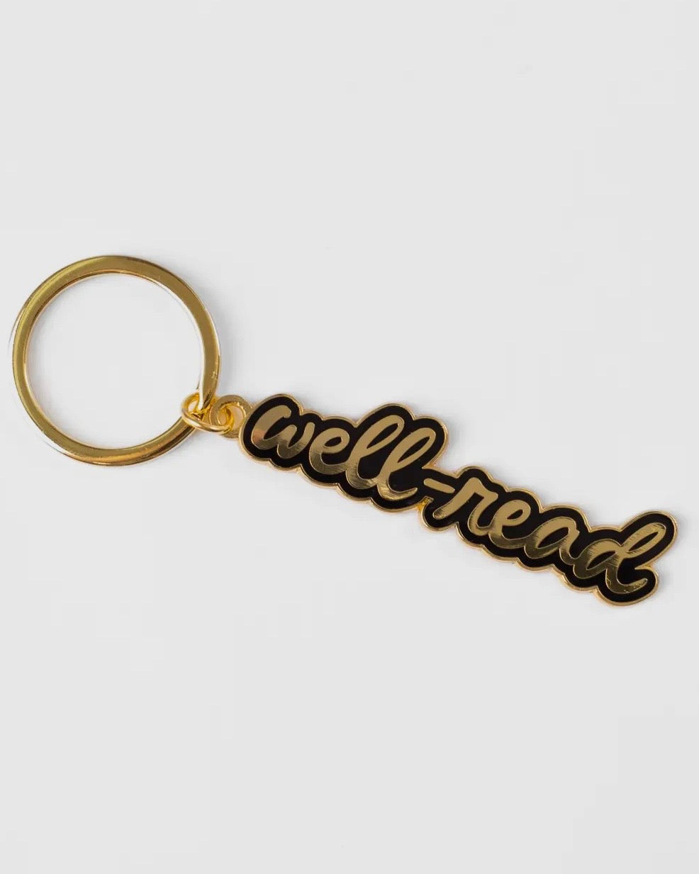 Well Read Metal Keychain Pre-Order
